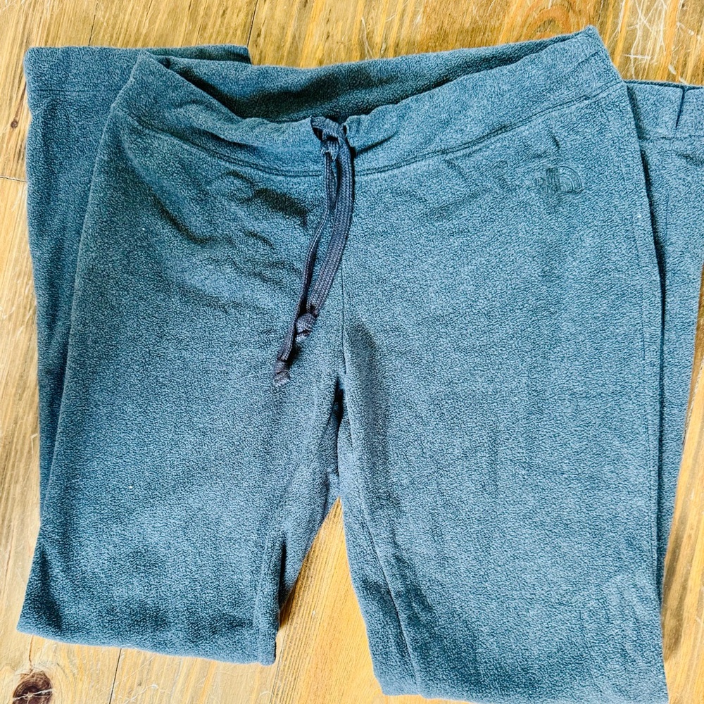 North face women’s fleece grey pants - Picture 3 of 6